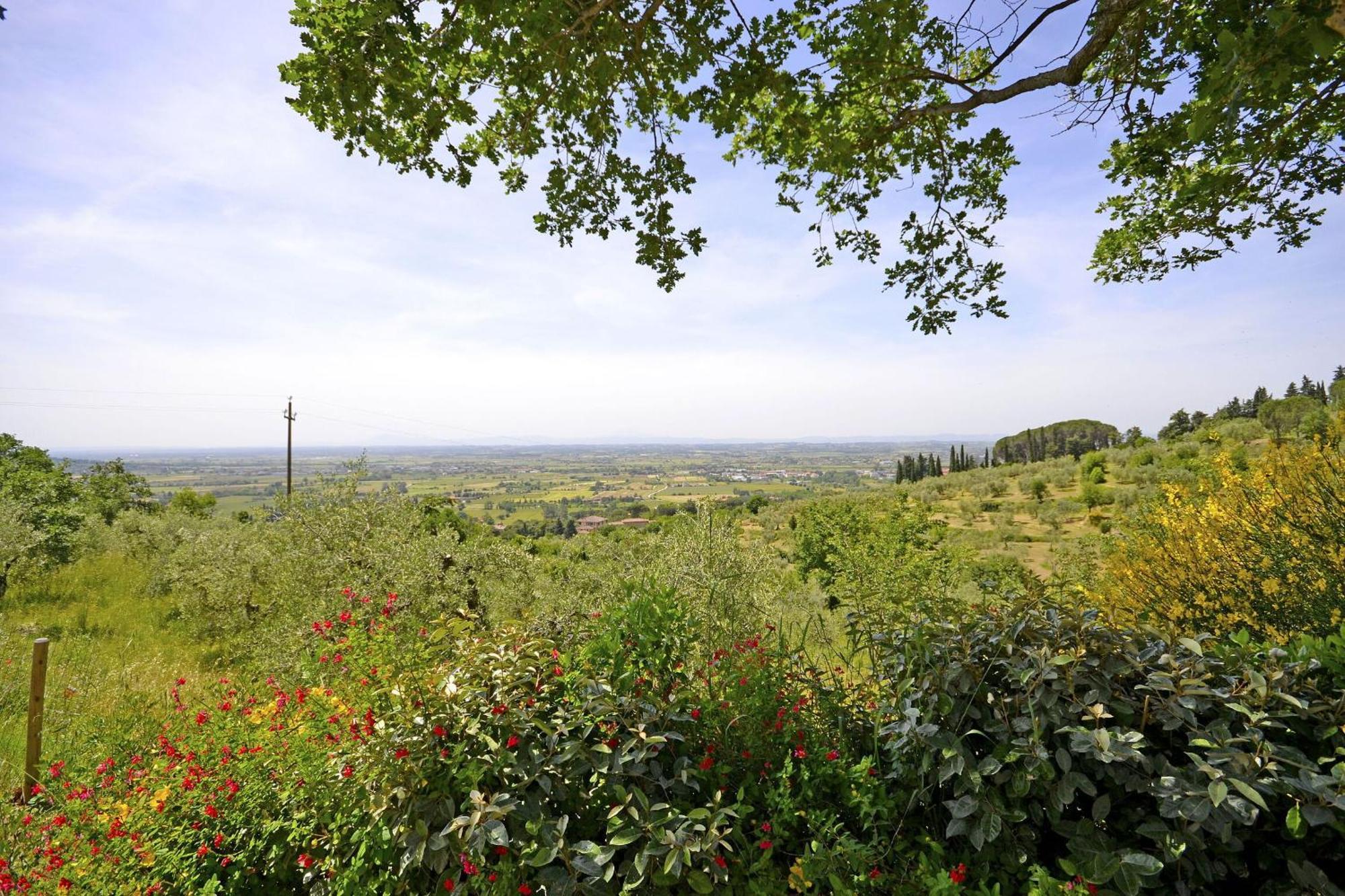 Villa Il Palazzone Cortona Esterno foto